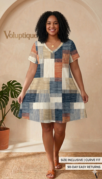 orange and Blue Plaid