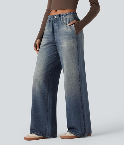 💥 This Week Only: 50% Off 🔥 Wide Leg Jeans (S-6XL)